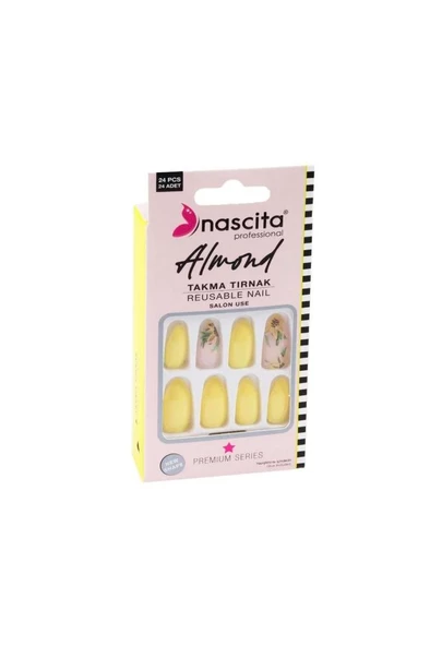 Nascita 24'lü Almond Renkli Takma Tırnak - 153 ürün görseli 1