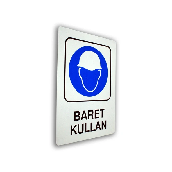 MT Metal İş Güvenliği Ve Uyarı Levhaları 6 Adet ürün görseli 1