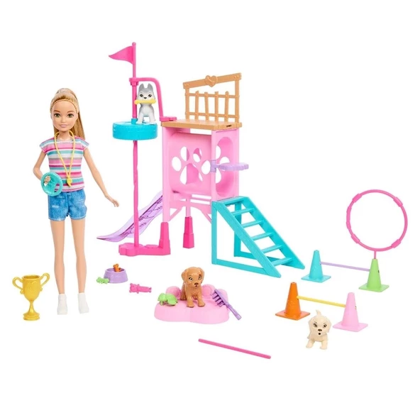 Barbie Stacie'nin Köpekçik Oyun Parkı HRM10 ürün görseli 1