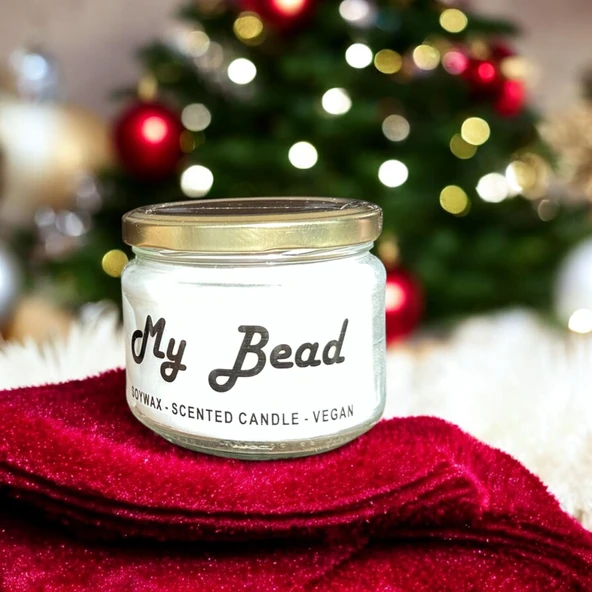 MY BEAD Soya Wax BAHAR Kokulu Vegan Çıralı Mumlar 330 cc ürün görseli 1