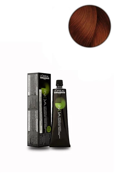Loreal Professionnel Inoa 7.43 Kumral Bakır Dore 60 gr Saç Boyası ürün görseli 1