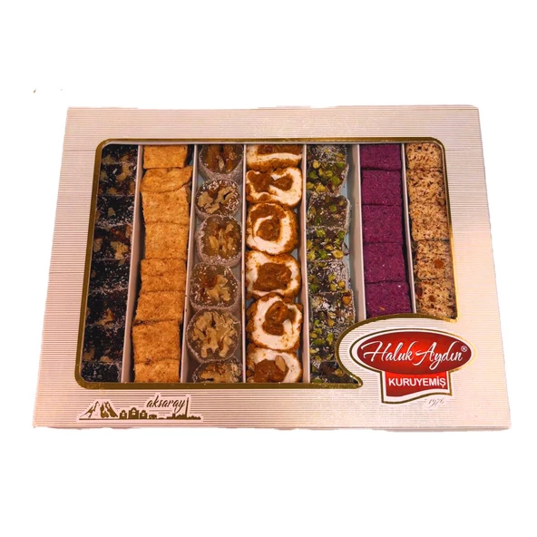 Haluk Aydın Kuruyemiş Gurme Karışık Lokum 1200 Gr ürün görseli 1