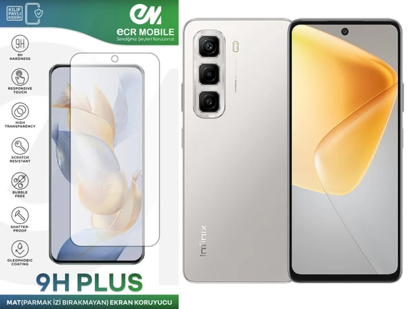 Infinix Hot 50 4G Ekran Koruyucu MAT Parmak İzi Bırakmayan Uyumlu Esnek Nano Kırılmayan ürün görseli 1