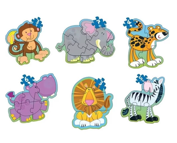 *35 Parça Baby Puzzle 1703 - Resim 2
