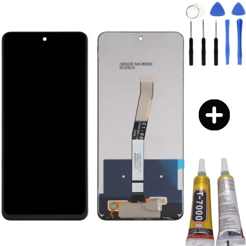 Xiaomi Redmi Note 9 Pro Uyumlu Lcd Ekran Dokunmatik + Montaj Seti ürün görseli 1