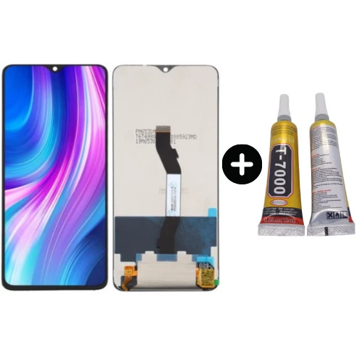 Xiaomi Redmi Note 8 Pro Uyumlu A Kalite Lcd Ekran Dokunmatik + B7000 ürün görseli 1