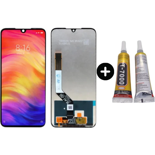Xiaomi Redmi Note 7 Pro Uyumlu Servis Lcd Ekran Dokunmatik + B7000 ürün görseli 1