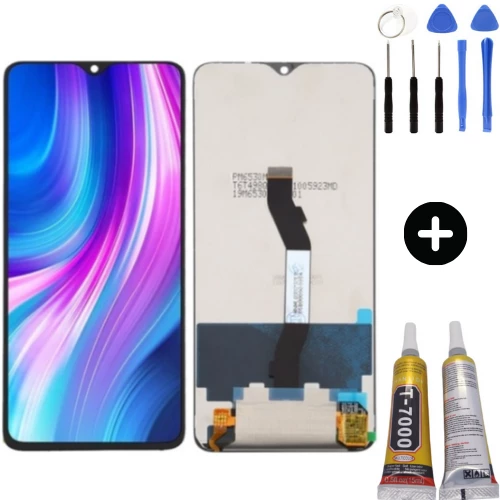 Xiaomi Redmi Note 8 Pro Uyumlu Servis Lcd Ekran Dokunmatik + Montaj Seti ürün görseli 1