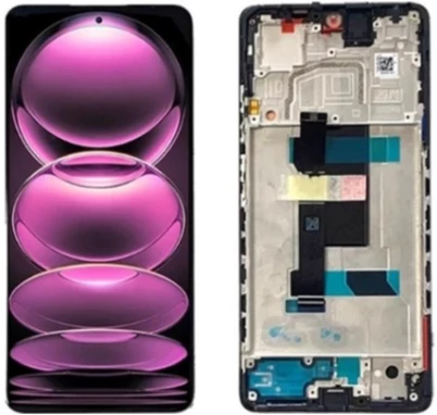 Xiaomi Redmi Note 12 Pro 5G Uyumlu Çıtalı OLED Lcd Ekran Dokunmatik ürün görseli 1