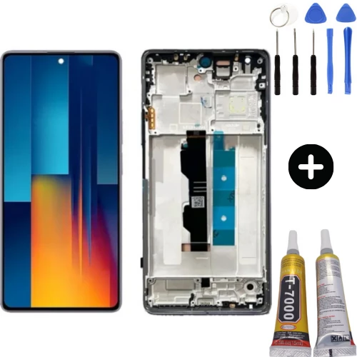Xiaomi Redmi Note 13 Pro 4G Uyumlu Çıtalı OLED Lcd Ekran Dokunmatik  + Montaj Seti ürün görseli 1