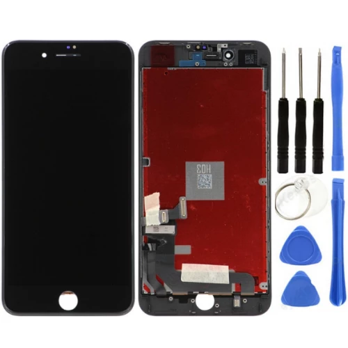 iPhone 8G Plus Uyumlu Servis Lcd Ekran Dokunmatik Siyah + Tamir Seti ürün görseli 1