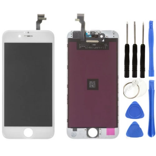 iPhone 6 Plus Uyumlu OLED Lcd Ekran Dokunmatik Beyaz + Tamir Seti ürün görseli 1