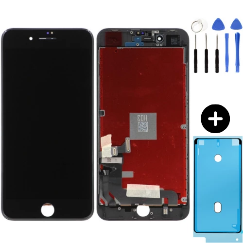 iPhone 8G Plus Uyumlu A Kalite Lcd Ekran Dokunmatik Siyah + Montaj Seti ürün görseli 1