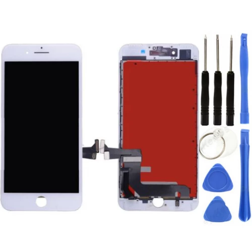 iPhone 8G Plus Uyumlu Servis Lcd Ekran Dokunmatik Beyaz + Tamir Seti ürün görseli 1