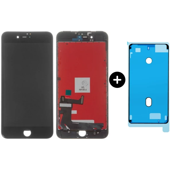 iPhone 7G Plus Uyumlu HK Lcd Ekran Dokunmatik Siyah + Sıvı Ve Toza Dayanıklılık Bandı ürün görseli 1