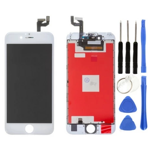 iPhone 6S Uyumlu Servis Lcd Ekran Dokunmatik Beyaz + Tamir Seti ürün görseli 1