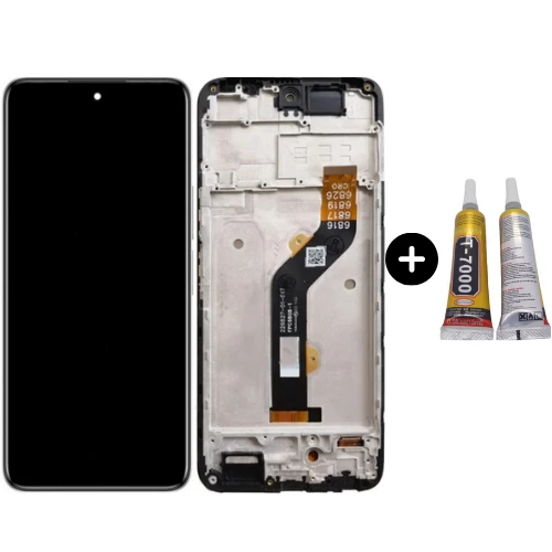 İnfinix Hot 12 Uyumlu Çıtalı Lcd Ekran Dokunmatik + B7000 ürün görseli 1