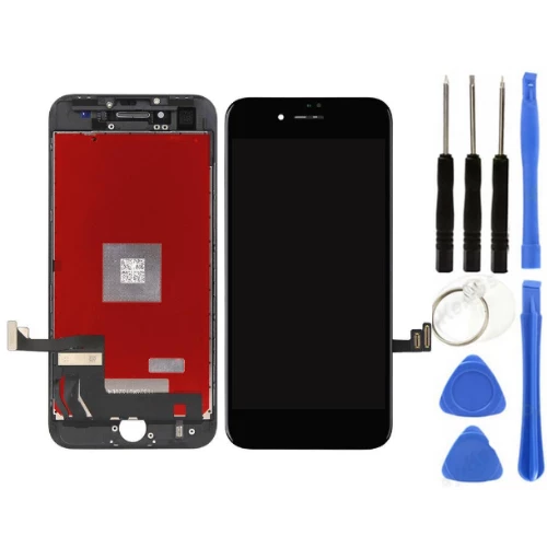 iPhone 8 Uyumlu HK Lcd Ekran Dokunmatik Siyah + Tamir Seti ürün görseli 1