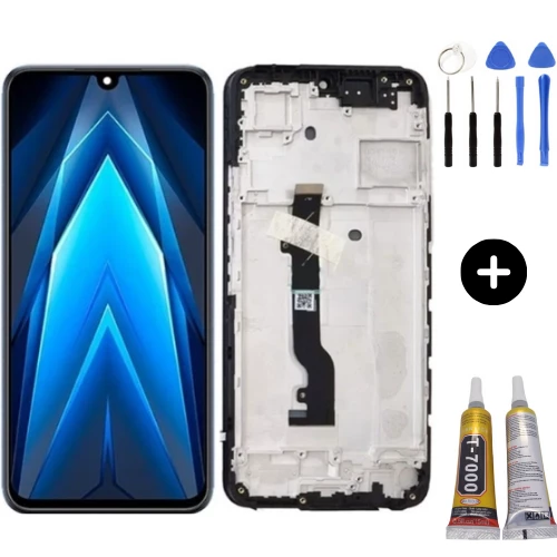 Tecno Pova 4 Pro Uyumlu Çıtalı HK Lcd Ekran Dokunmatik + Montaj Seti ürün görseli 1