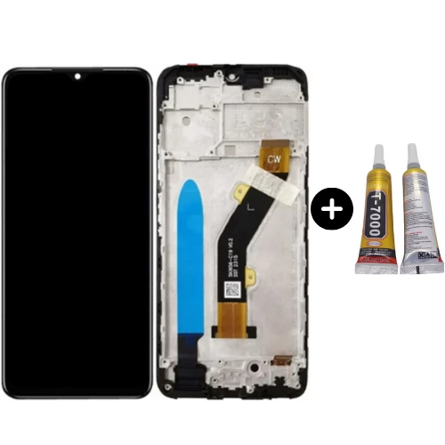 İnfinix Hot 30i Uyumlu Çıtalı HK Lcd Ekran Dokunmatik + B7000 ürün görseli 1