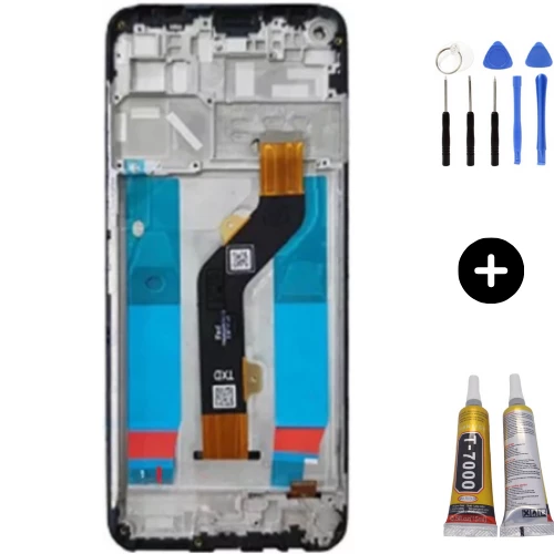 İnfinix Note 8İ Uyumlu Çıtalı A Kalite Lcd Ekran Dokunmatik + Montaj Seti ürün görseli 1