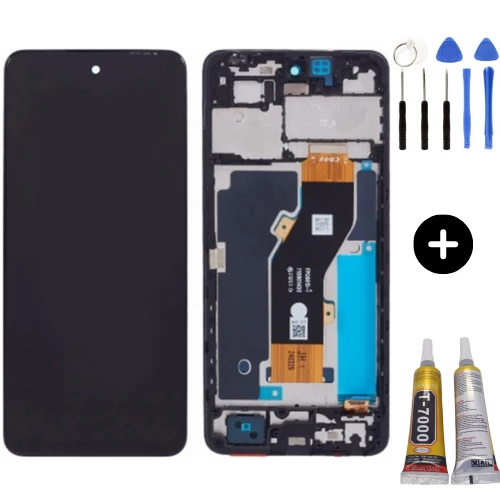 İnfinix Smart 8 Uyumlu Çıtalı OLED Lcd Ekran Dokunmatik + Montaj Seti ürün görseli 1
