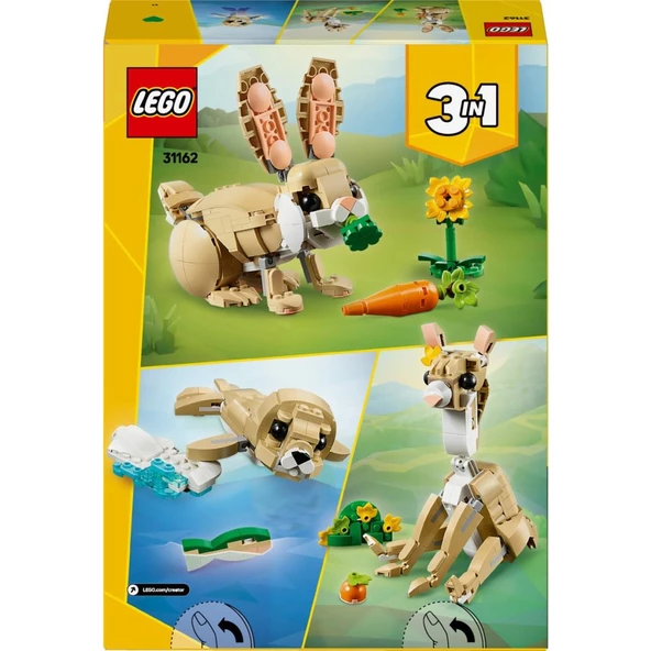LEGO Creator 31162 Sevimli Tavşan (326 Parça) - Resim 3
