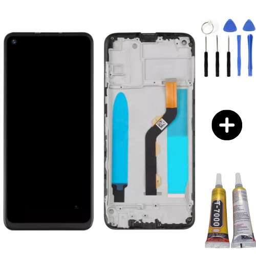 Camon 16 Pro Uyumlu Çıtalı Lcd Ekran Dokunmatik + Montaj Seti ürün görseli 1