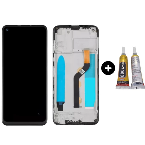 Camon 12 Air Uyumlu Çıtalı Lcd Ekran Dokunmatik + B7000 ürün görseli 1