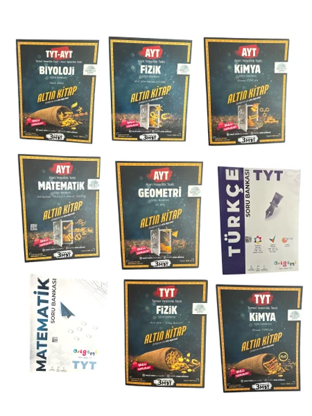 Tammat Tyt-Ayt Sayısal Soru Bankası Seti – 9 Kitap ürün görseli 1