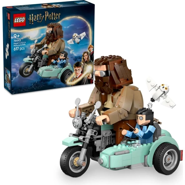 LEGO Harry Potter 76443 Hagrid ve Harry'nin Motosiklet Yolculuğu (617 Parça) ürün görseli 1