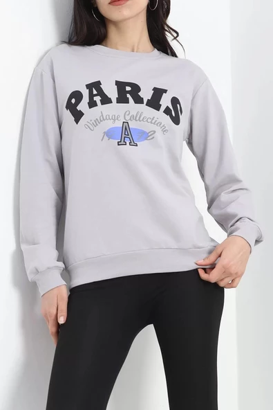 2 İplik Sweat Gri - 20086.1865. - Resim 5