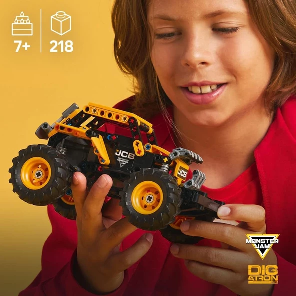 LEGO 42199 Technic Monster Jam™ DIGatron™ Çek-Bırak 42199 - Resim 5