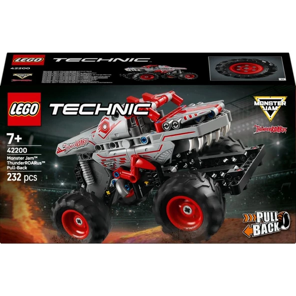 LEGO 42200 Technic Monster Jam™ ThunderROARus™ Çek-Bırak - Resim 3