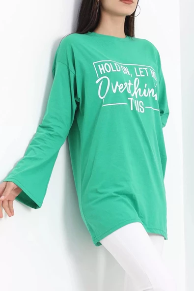 Baskılı Oversize Suprem Tunik Benetton  - 20217.1567. ürün görseli 1