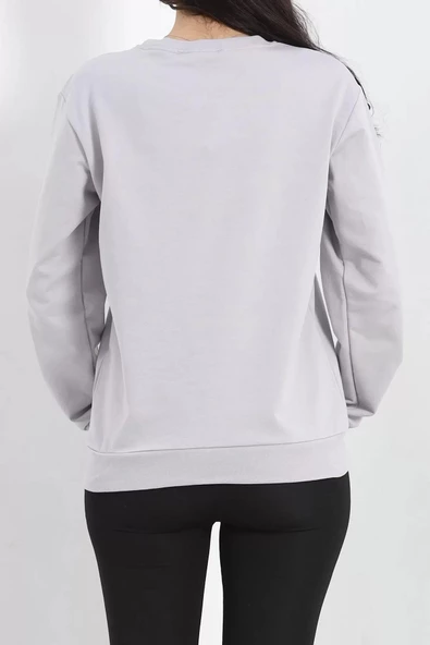 2 İplik Sweat Gri - 20086.1865. - Resim 7