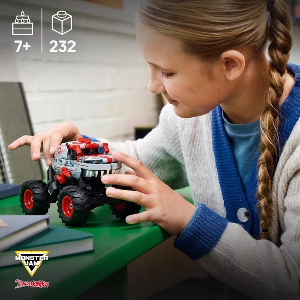 LEGO 42200 Technic Monster Jam™ ThunderROARus™ Çek-Bırak - Resim 5