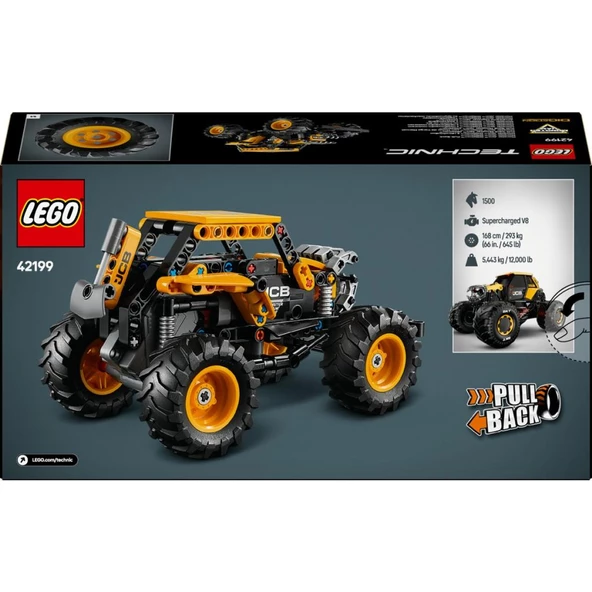 LEGO 42199 Technic Monster Jam™ DIGatron™ Çek-Bırak 42199 - Resim 4