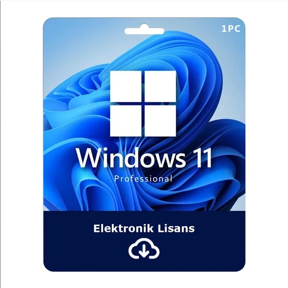Microsoft Windows 11 Pro 32-64 Bit Destekli Retail Online Lisans Anahtarı ürün görseli 1