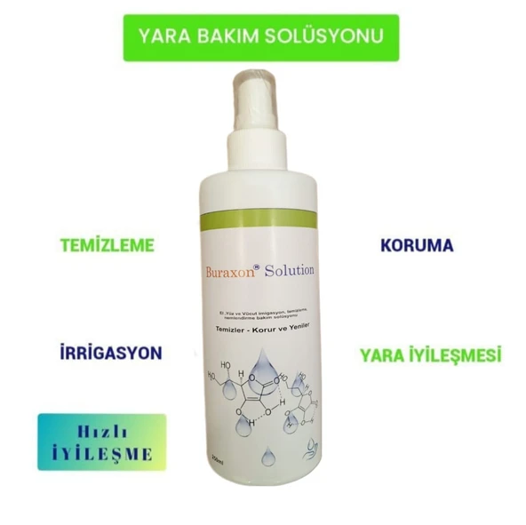Buraxon Yara Bakım Solüsyonu 250ml - Resim 3