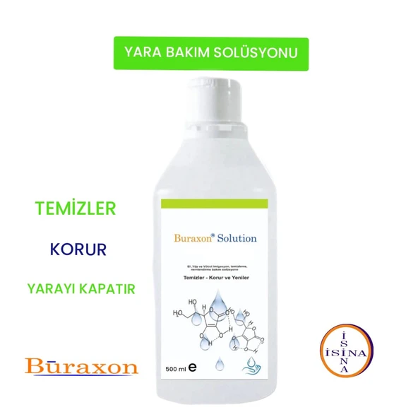 Buraxon Yara Bakım Solüsyonu 500ML - Resim 2