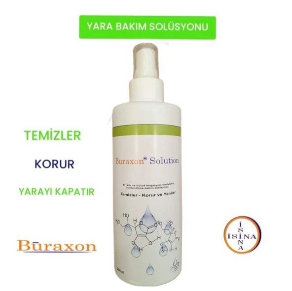 Buraxon Yara Bakım Solüsyonu 250ml - Resim 2