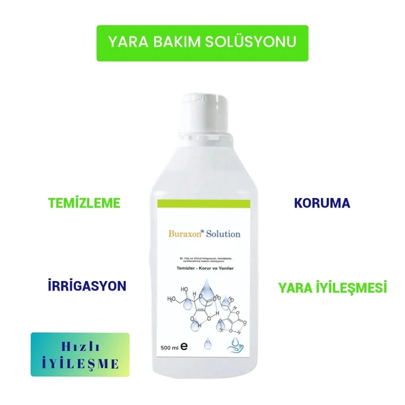 Buraxon Yara Bakım Solüsyonu 500ML ürün görseli 1