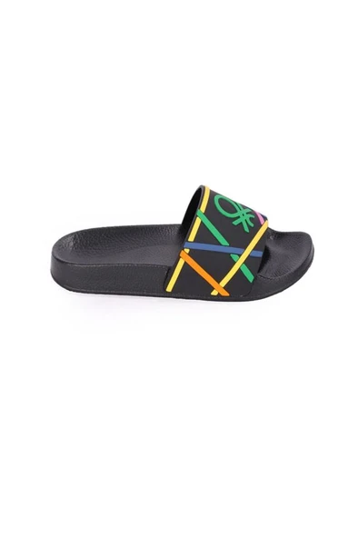 Benetton BN-1438 Anatomik Taban Kadın Terlik Siyah 36-40 ürün görseli 1
