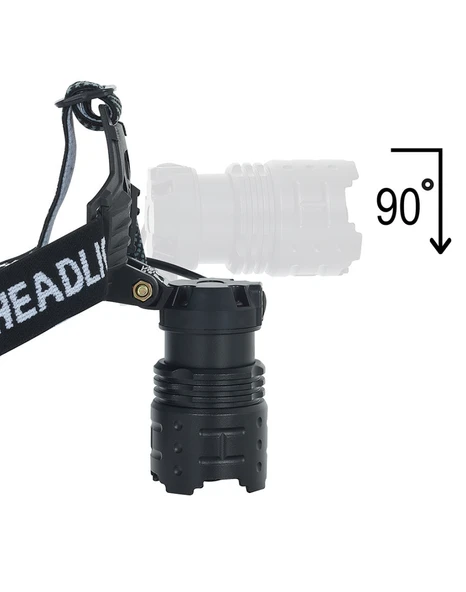 Watton WT-628 GT100 Led Şarjlı Kafa Lambası - Resim 2