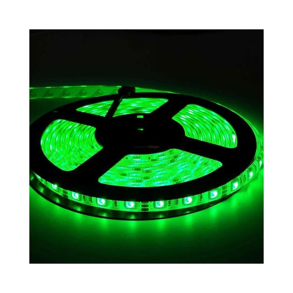 10 Çip Yeşil Şerit Led İç Mekan 5 Metre Ct-4483 ürün görseli 1