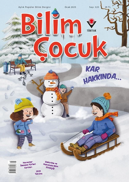 Bilim Çocuk Dergi Ocak 2025 (7-12 yaş) ürün görseli 1