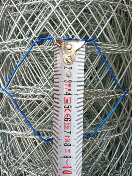 Bahçe Çit Teli 120 cm x 20 mt - 1,90 mm Kalınlık 8x8 Geniş GÖZ ürün görseli 1