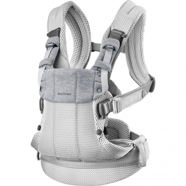 BabyBjörn Kanguru Harmony 3D Mesh / Silver - Resim 3
