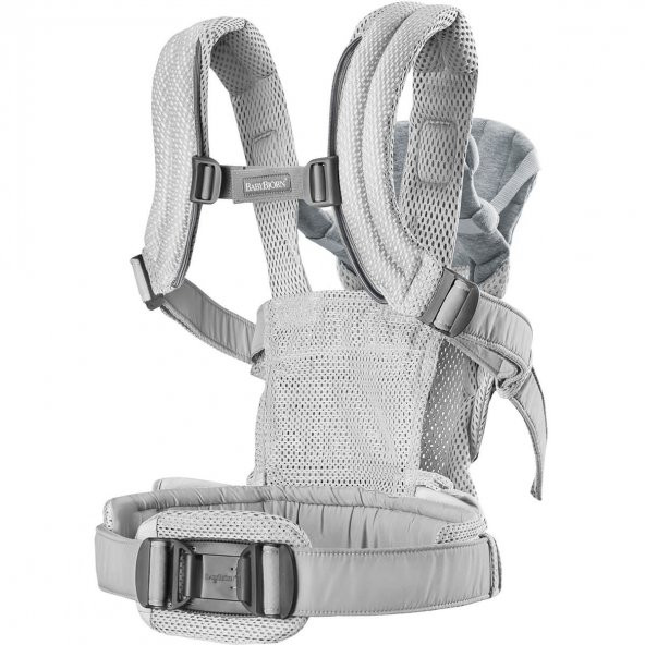 BabyBjörn Kanguru Harmony 3D Mesh / Silver - Resim 11
